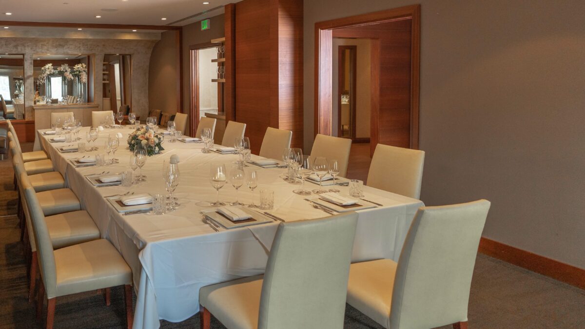 Plumed Horse private dining 4