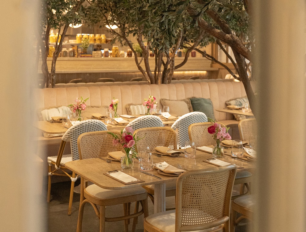 Abbalé Modern Mediterranean Kitchen private dining 2