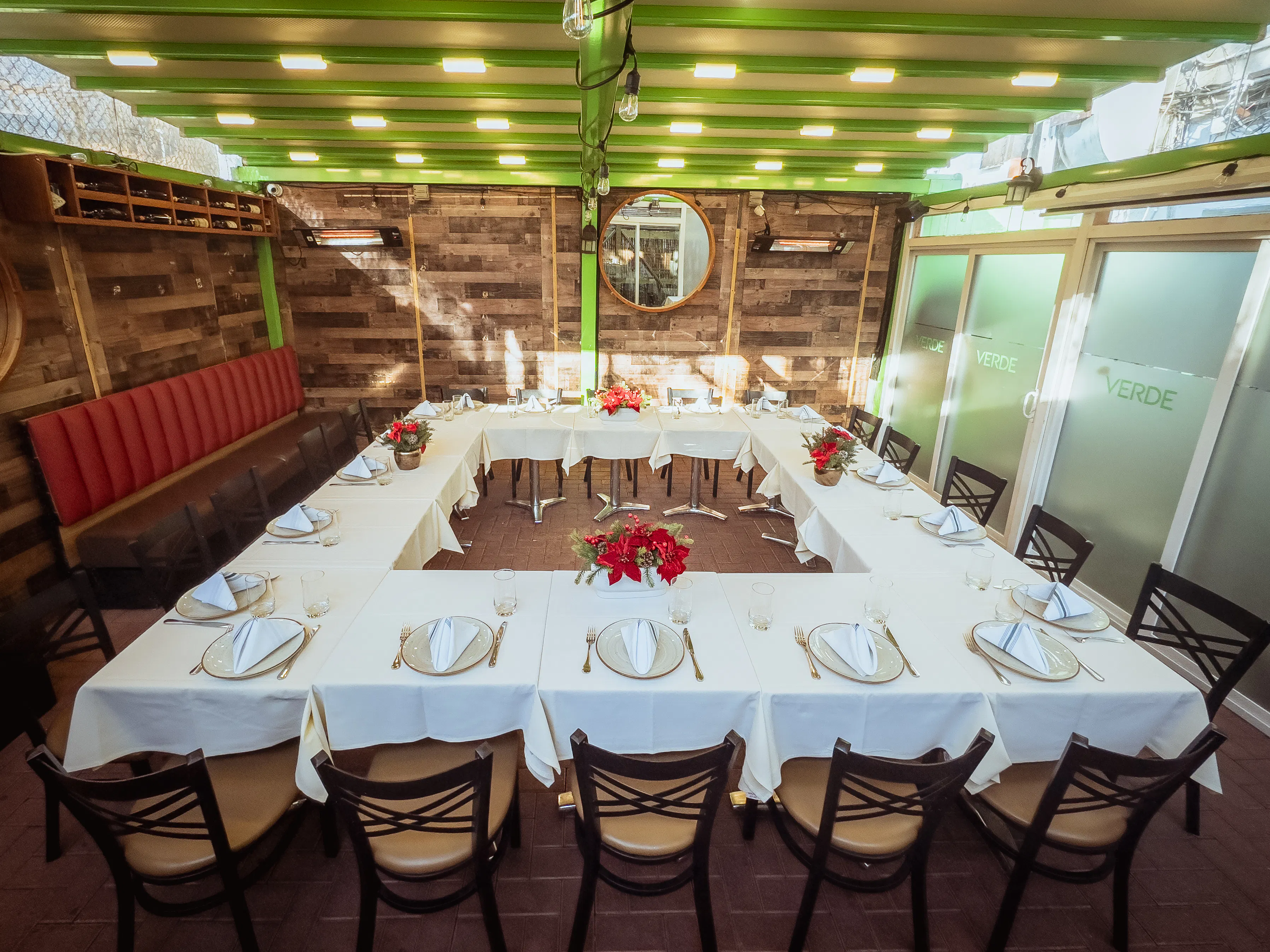 Verde on Smith private dining 2