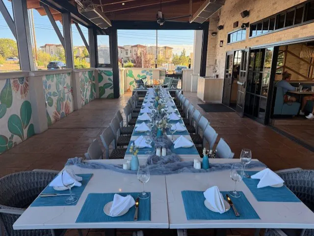Paseo & Wyoming Enclosed Heated Patio at Tula's Kitchen