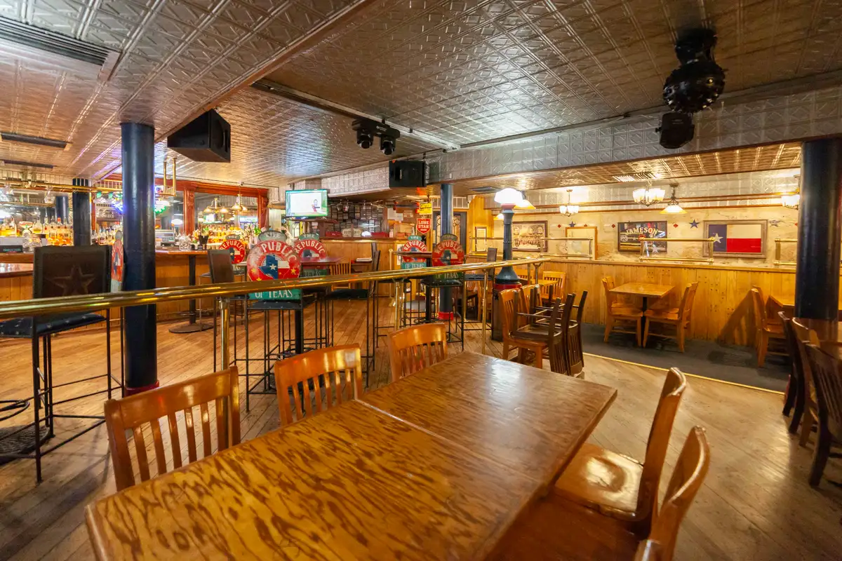 Covered Patio (semi-private) at The Republic of Texas Restaurant