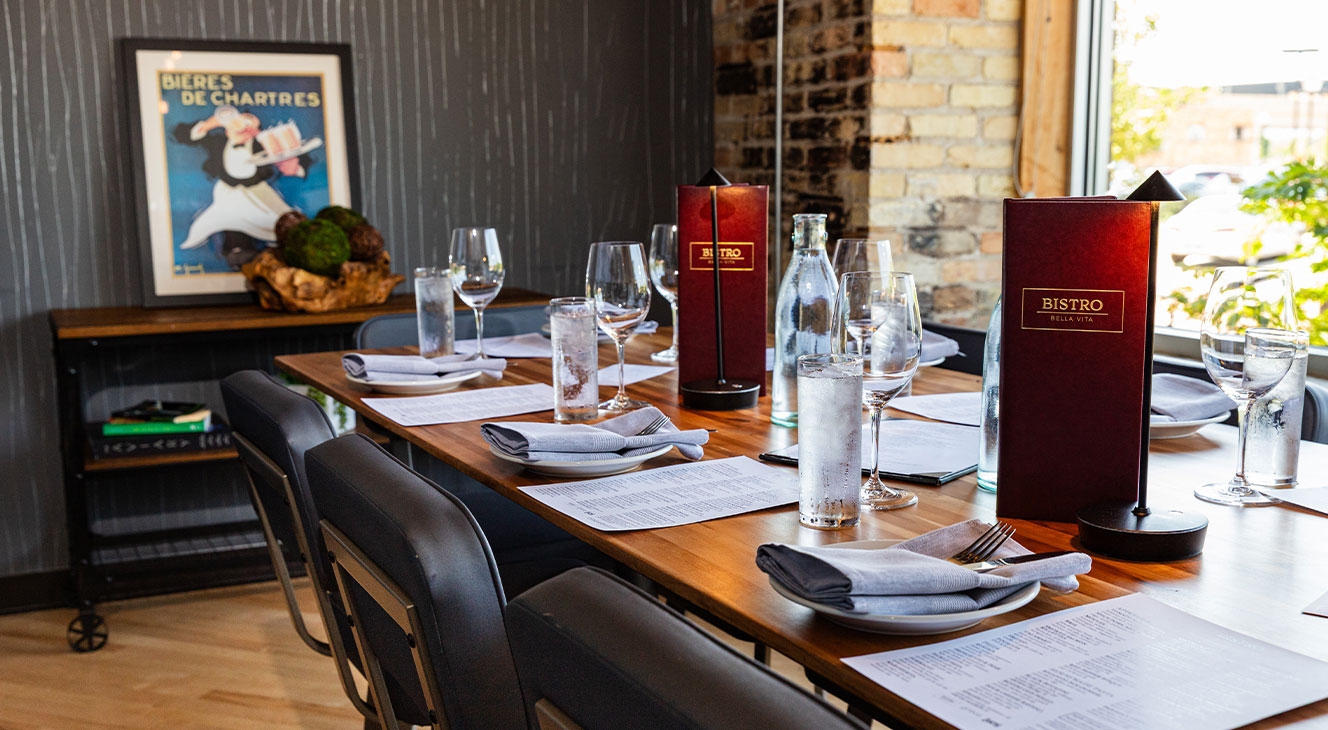 Bistro Bella Vita private dining 5