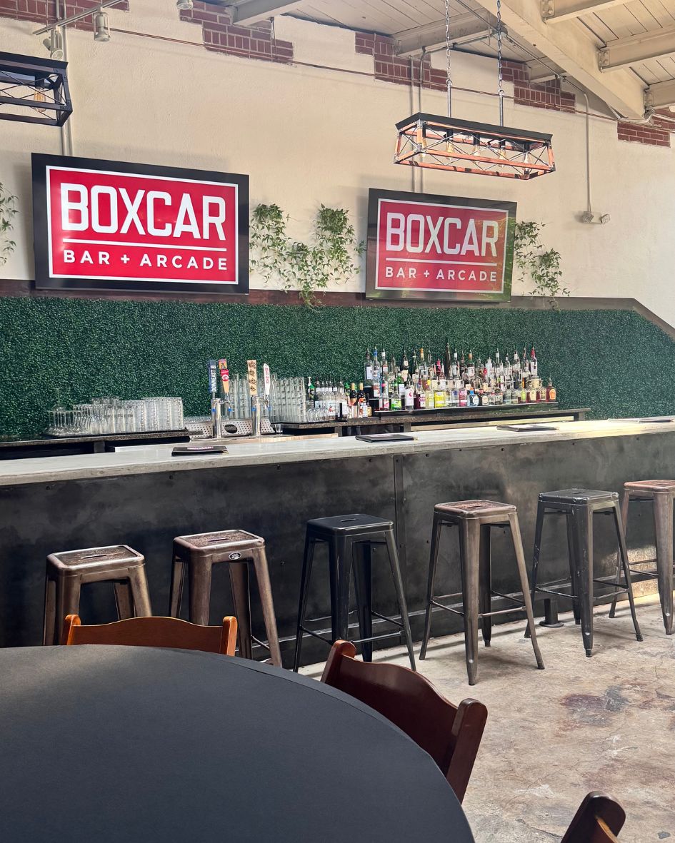 Boxcar Bar + Arcade private dining 5