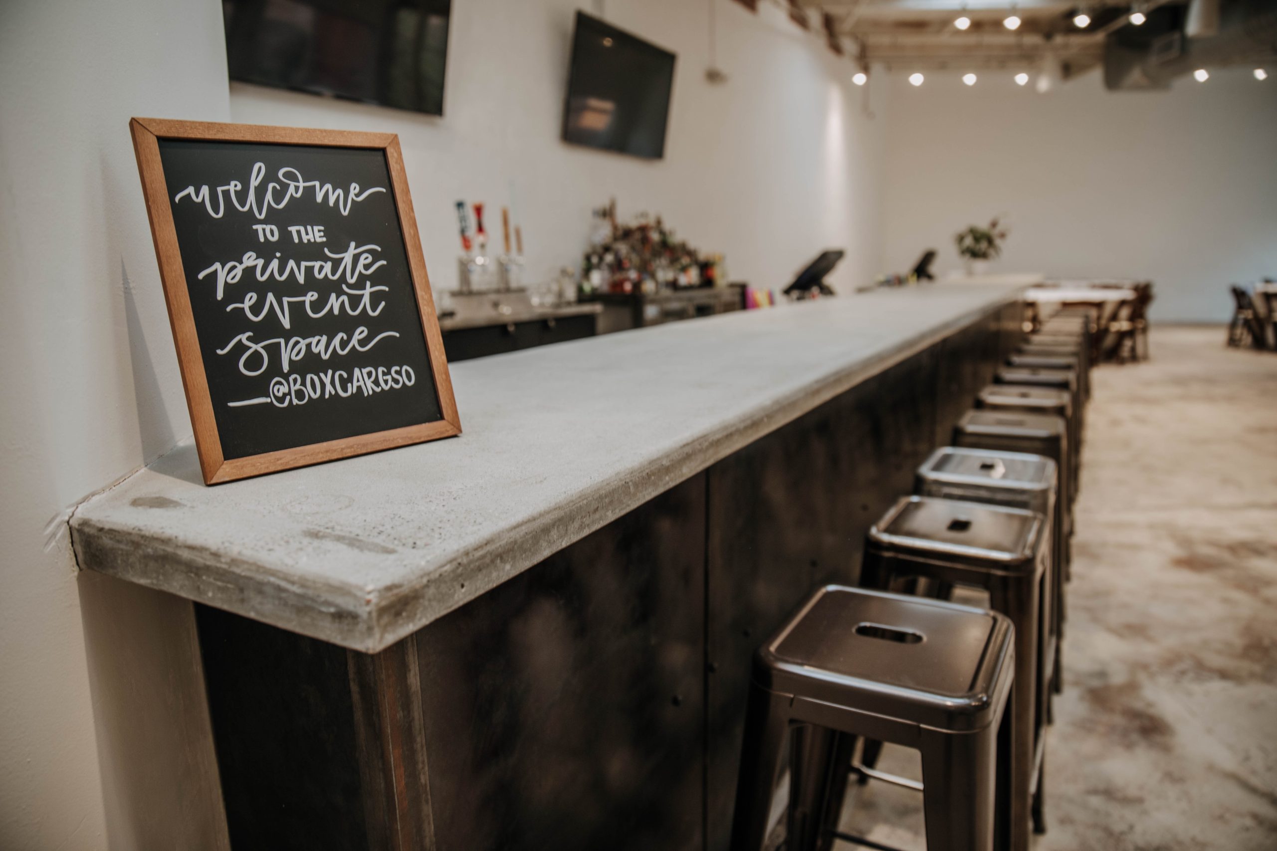 Boxcar Bar + Arcade private dining 3