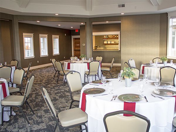Private dining room at RedRock Grille
