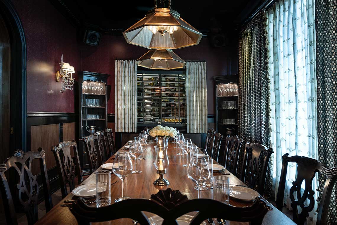 Private Dining Room at The Chumley House