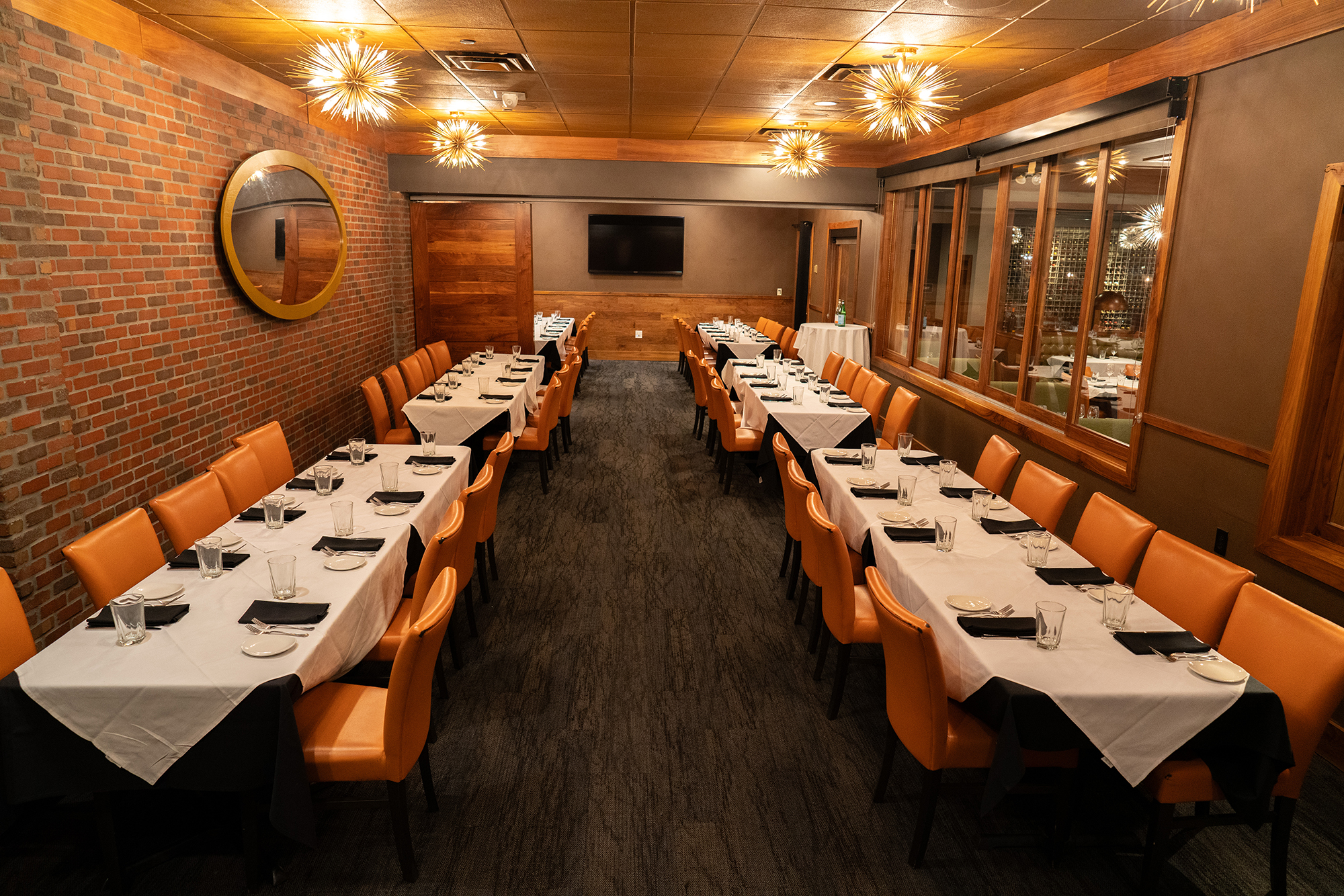 The Private Dining Room at Sullivan's Steakhouse Philadelphia