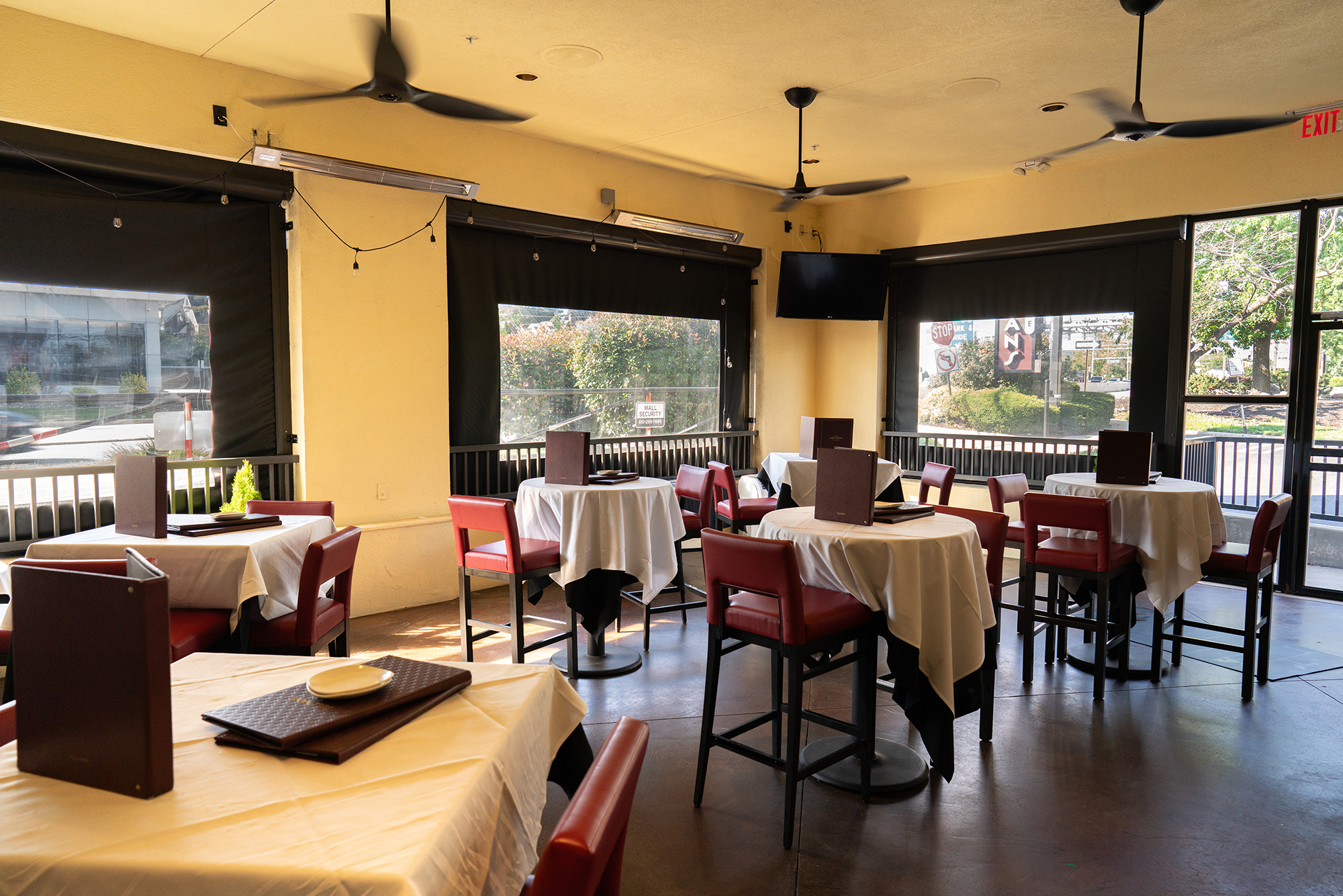 Patio at Sullivan's Steakhouse Philadelphia