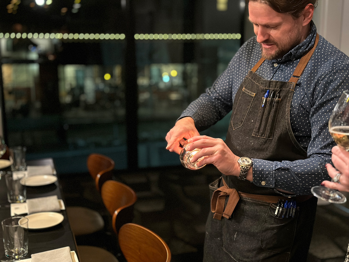 the Webster private dining 4