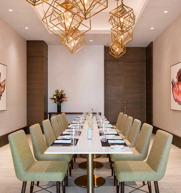 Tangerine Room private dining 3