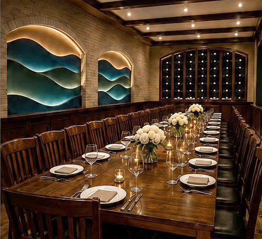 Shenandoah Private Dining Room (The Woodlands) at Adriatic Cafe Italian Grill