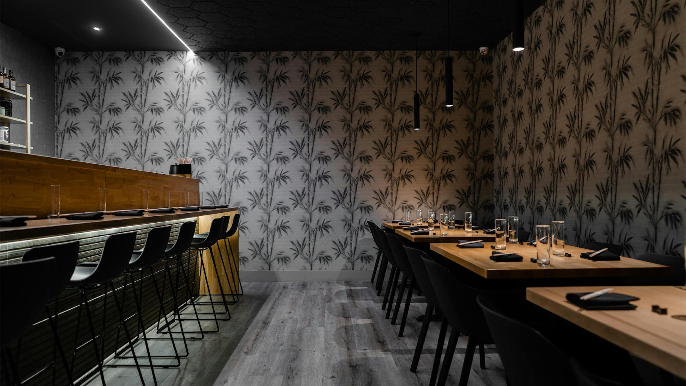 Private dining room at Blind Tiger Experience