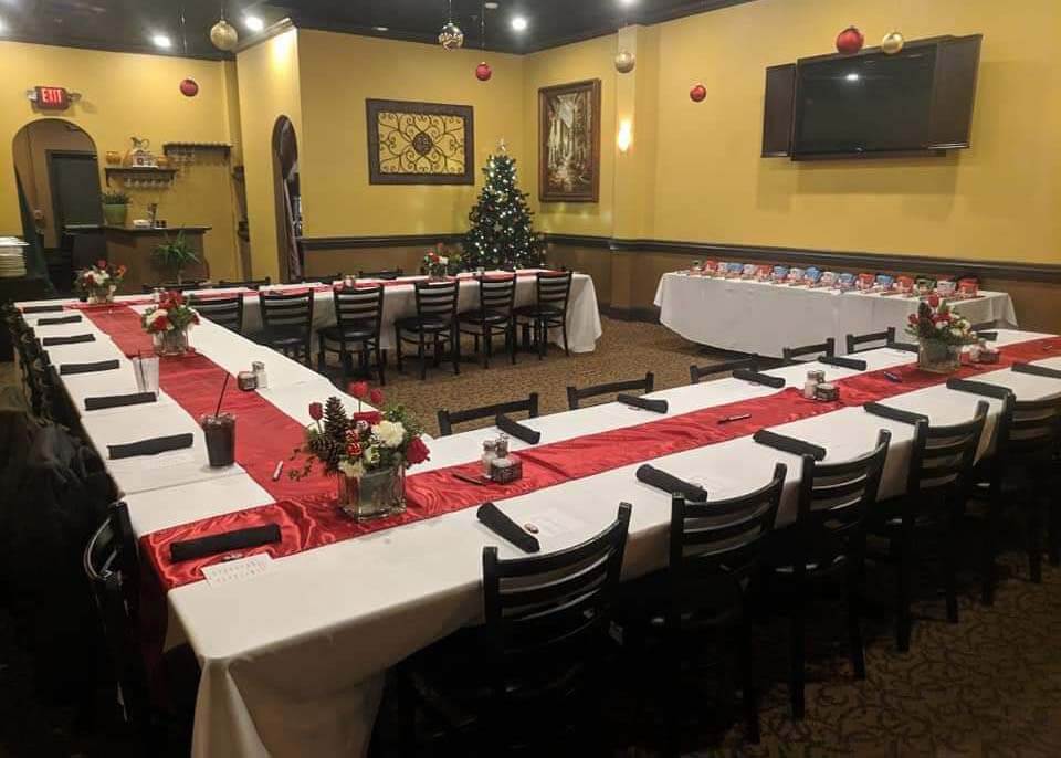 Banquet Room at Pallotta's Italian Grill