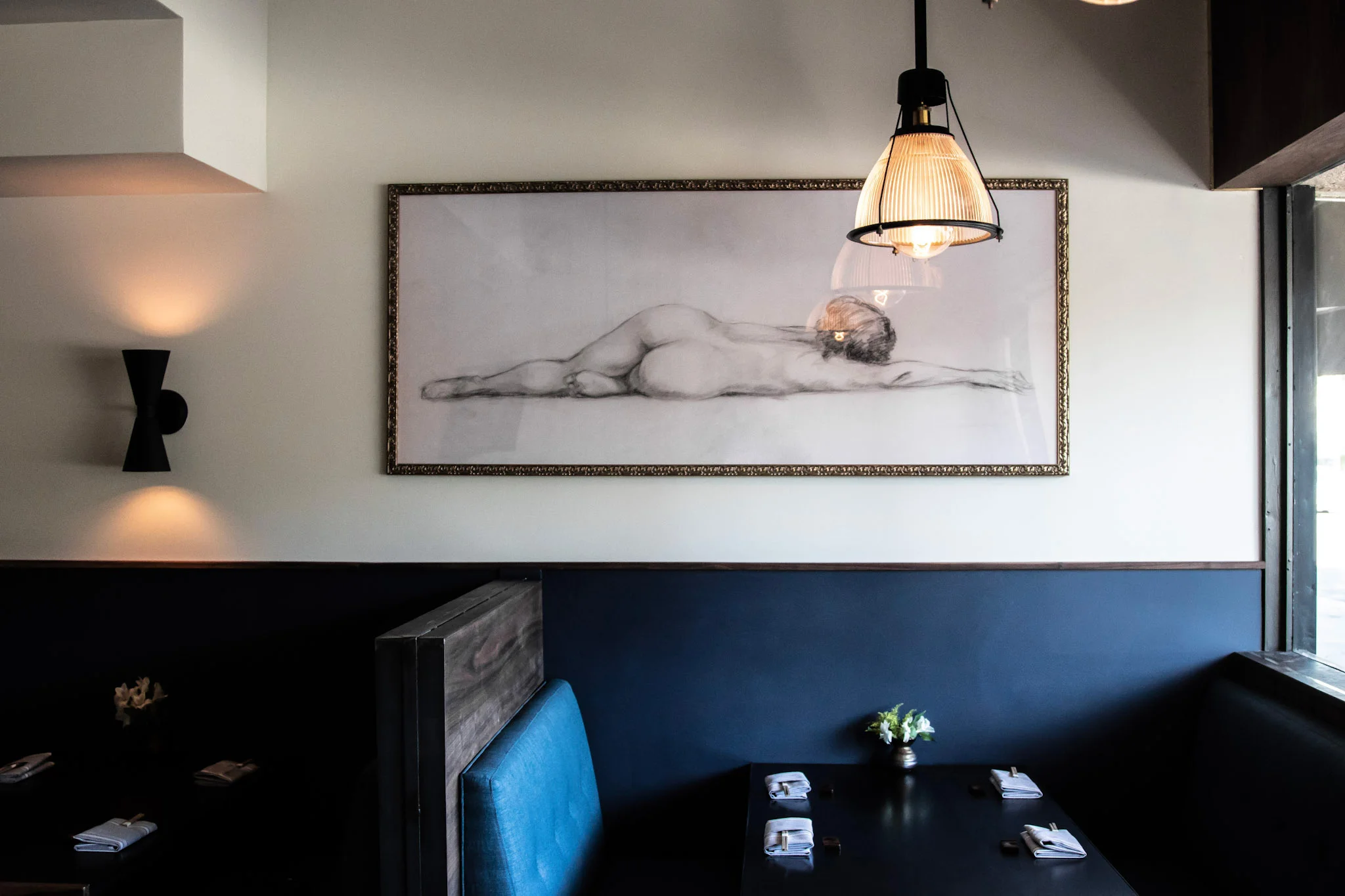 Dining room at Sushi Note