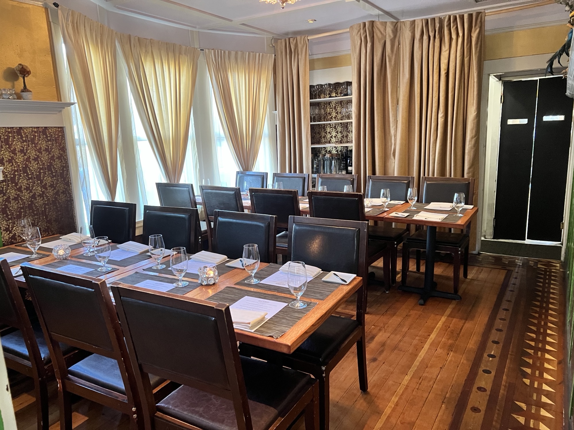 Private dining room at All Spice