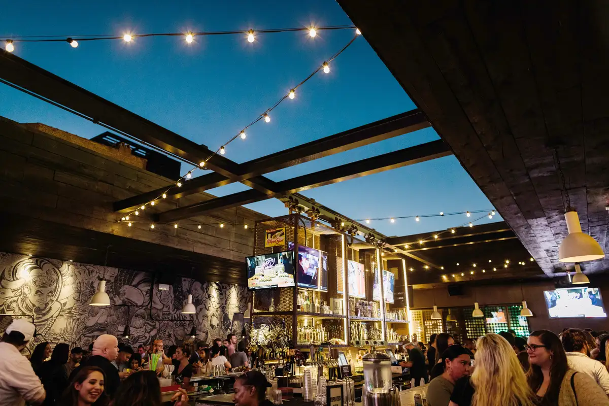 Graffiti Bar at Federales Tacos & Tequila