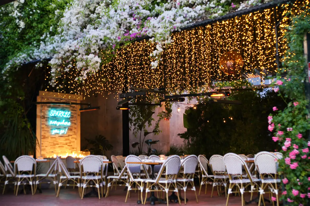 WeHo Bistro private dining 3