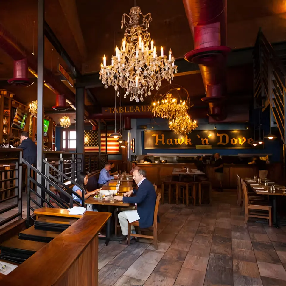 Hawk N Dove Capitol Hill DC private dining 3