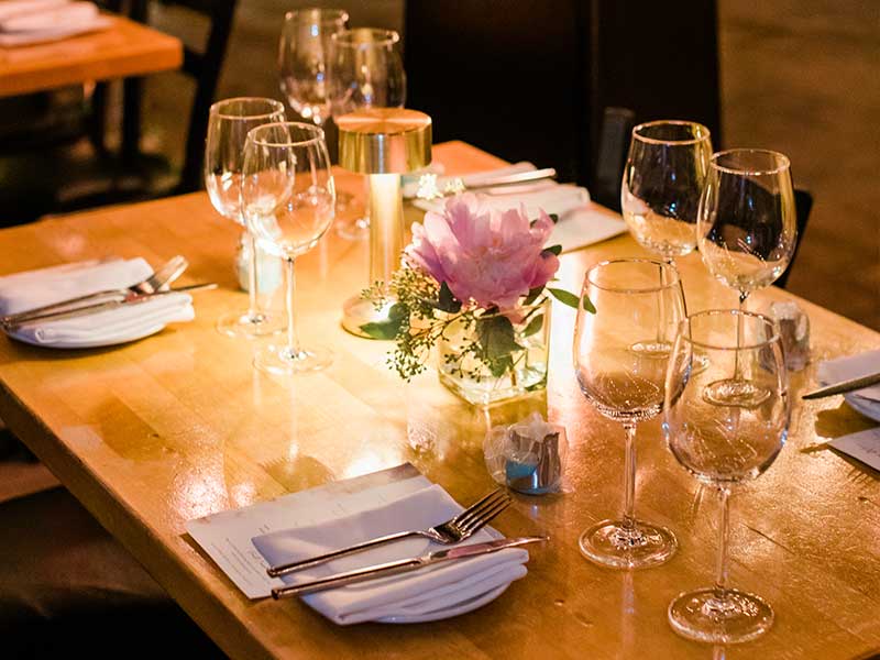 Dining Room at Roe Seafood