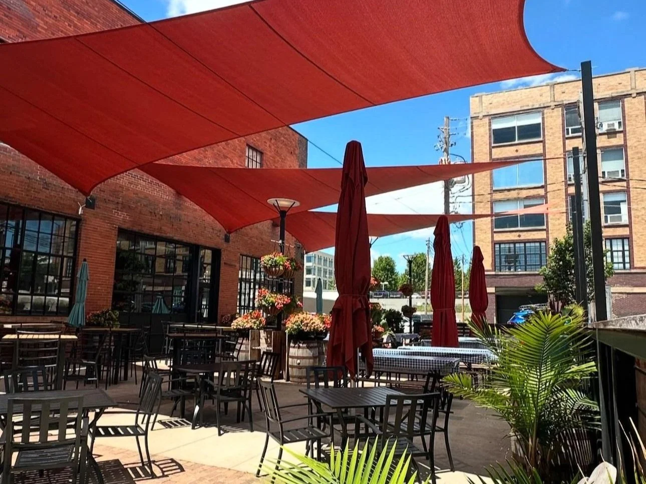 Beer Garden at Exile Brewing Company