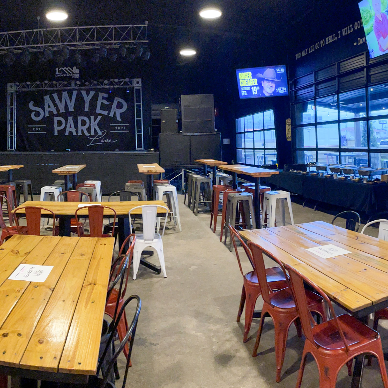 Sawyer Park Icehouse private dining 2