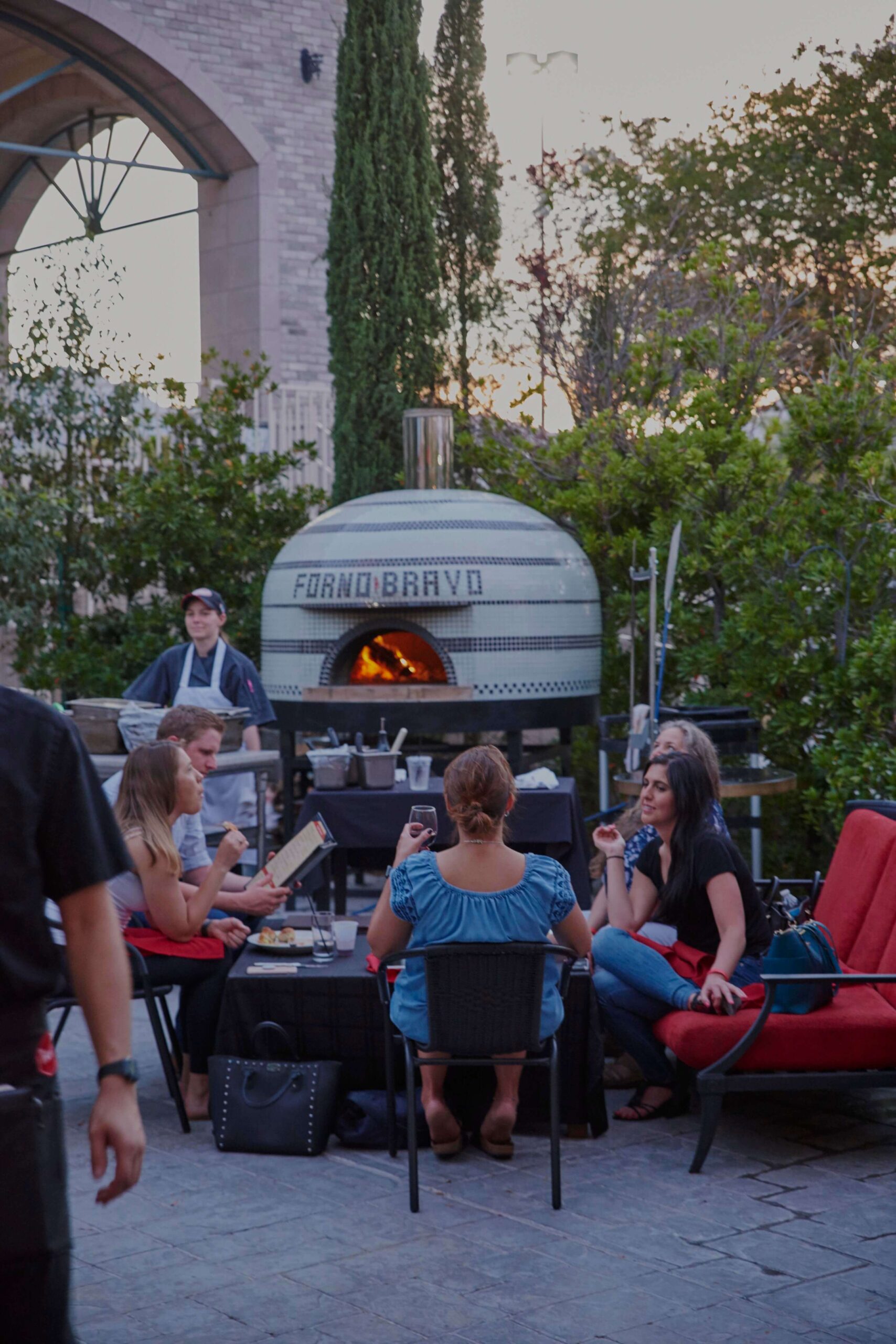 Patio at Dom Demarco's Pizzeria & Wine Bar