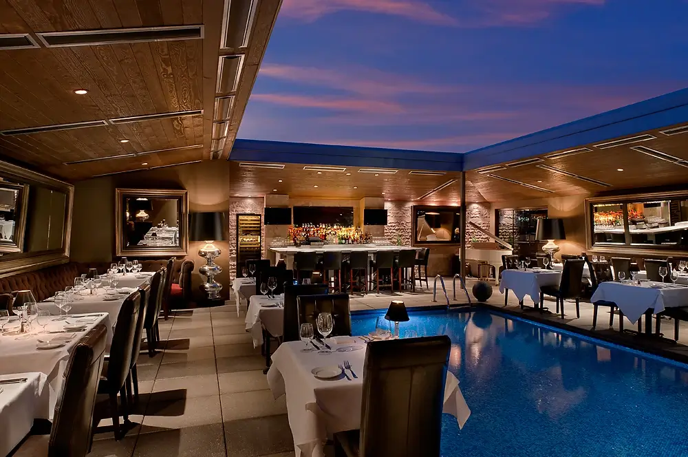 The Poolside Room at Dominick's Steakhouse