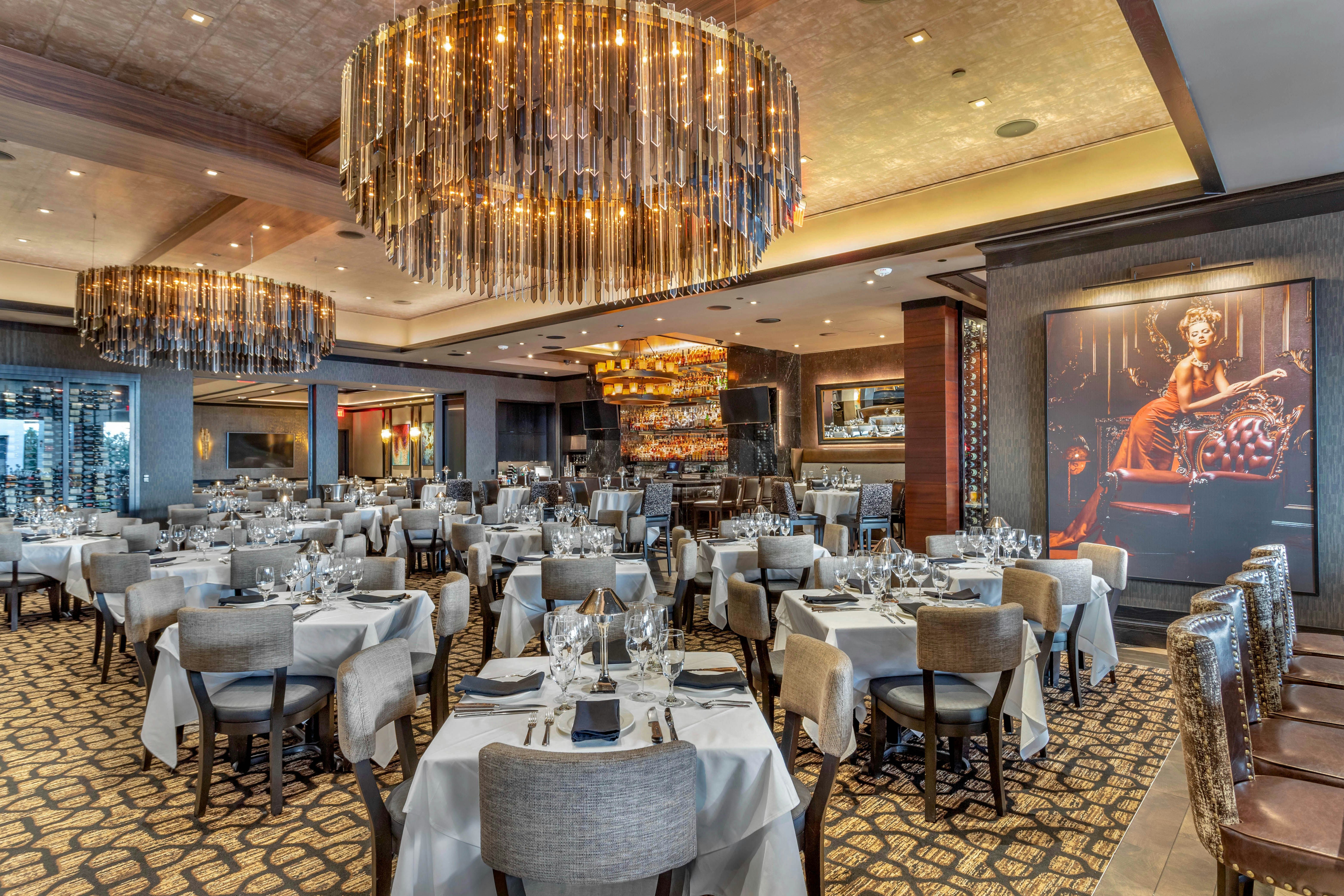 Main Dining Room at Mastro's City Hall