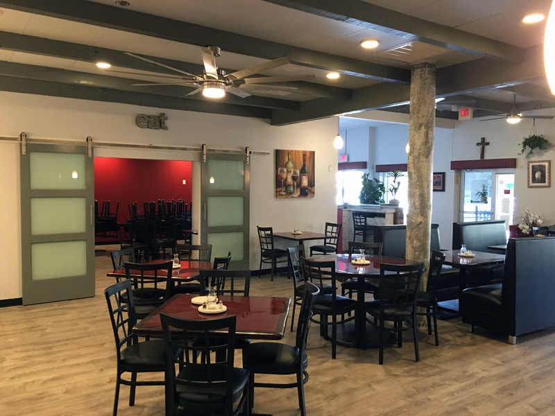 Private Party Room at Sorrento Pizza & Restaurant