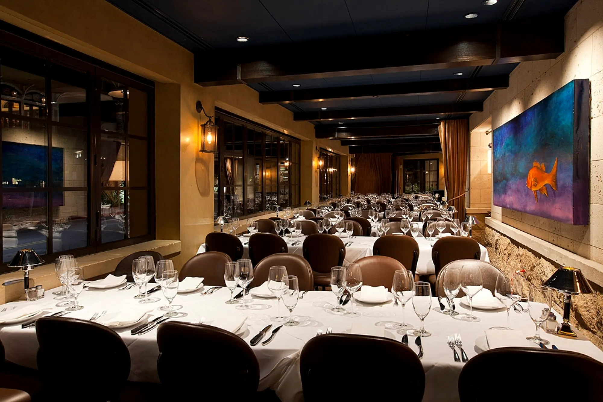 The West North Deck at Mastro's Ocean Club