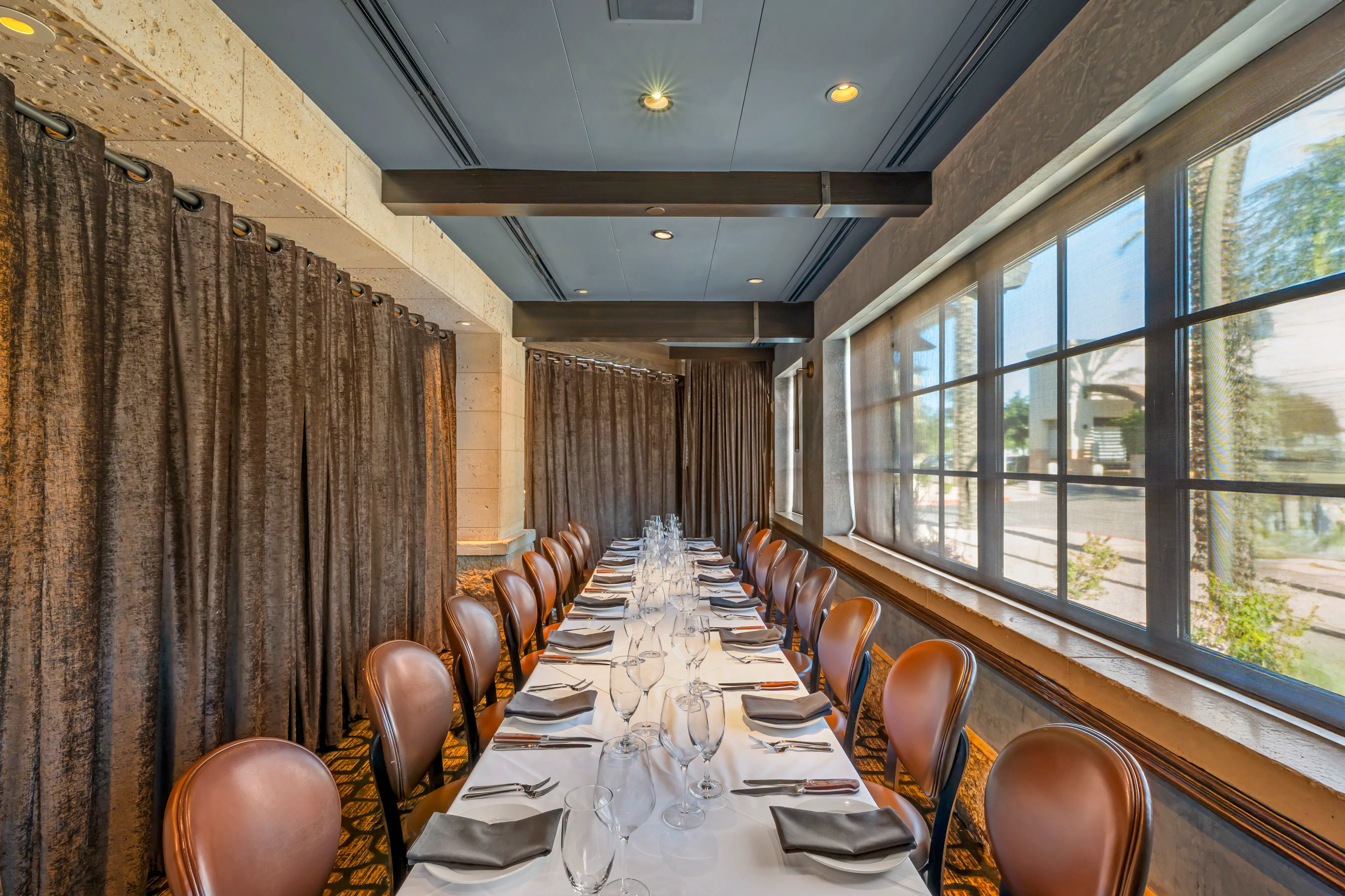 The Captain's Table at Mastro's Ocean Club