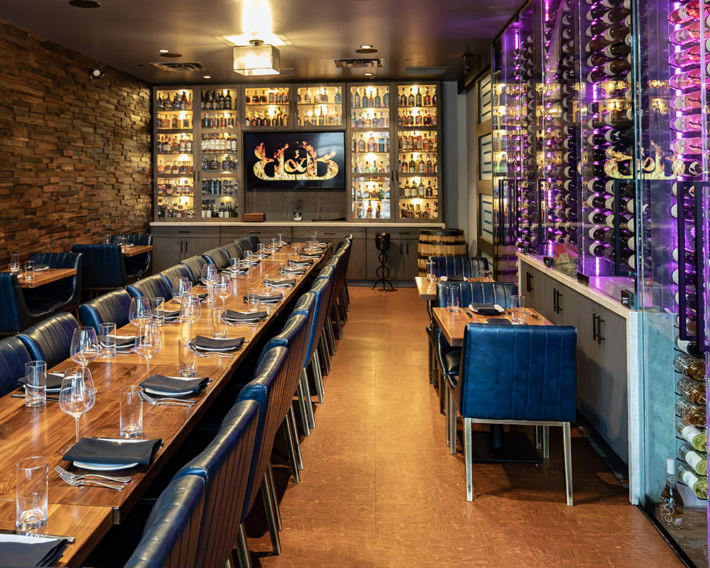 Bourbon & Bones Chophouse and Bar private dining