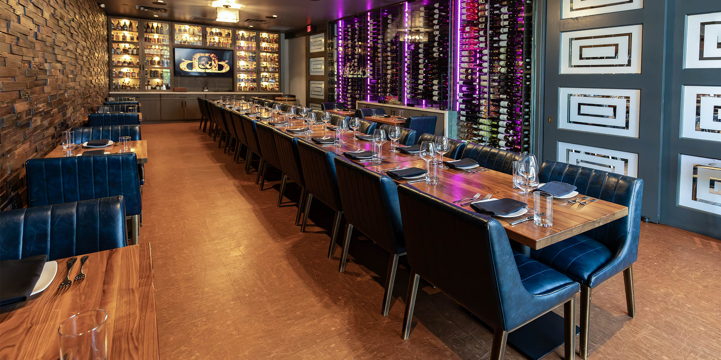 Private Dining Room at Bourbon & Bones Chophouse and Bar