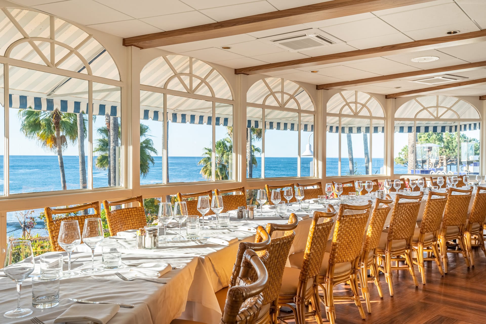 Dining rooms and space for entertaining at Las Brisas