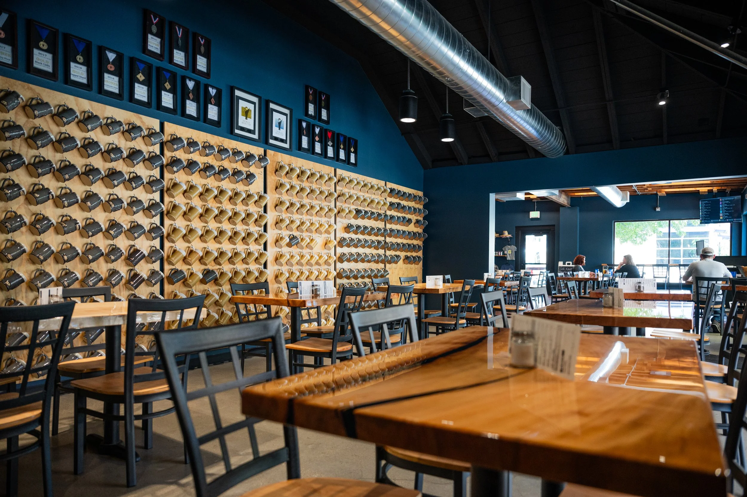 Dining room at Broad Street Kitchen at Boise Brewing