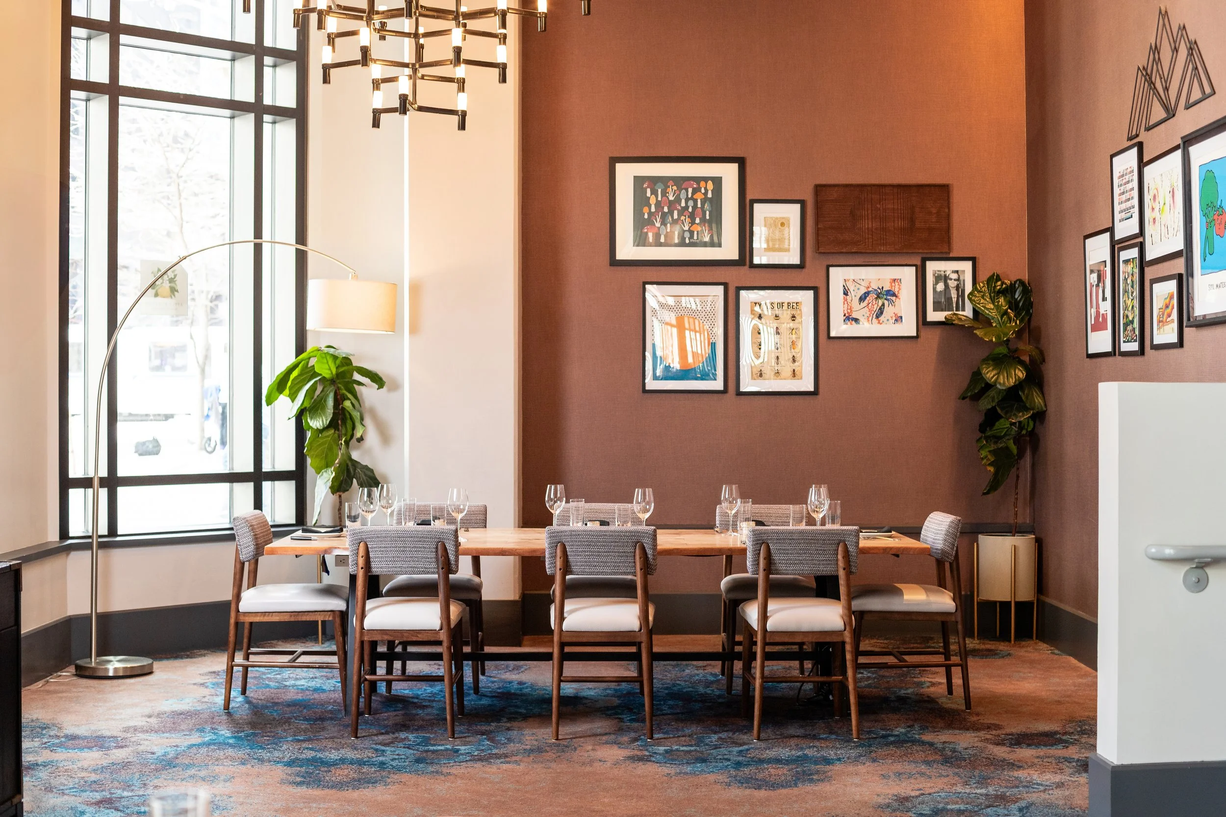 Semi Private Dining at Apple Blossom