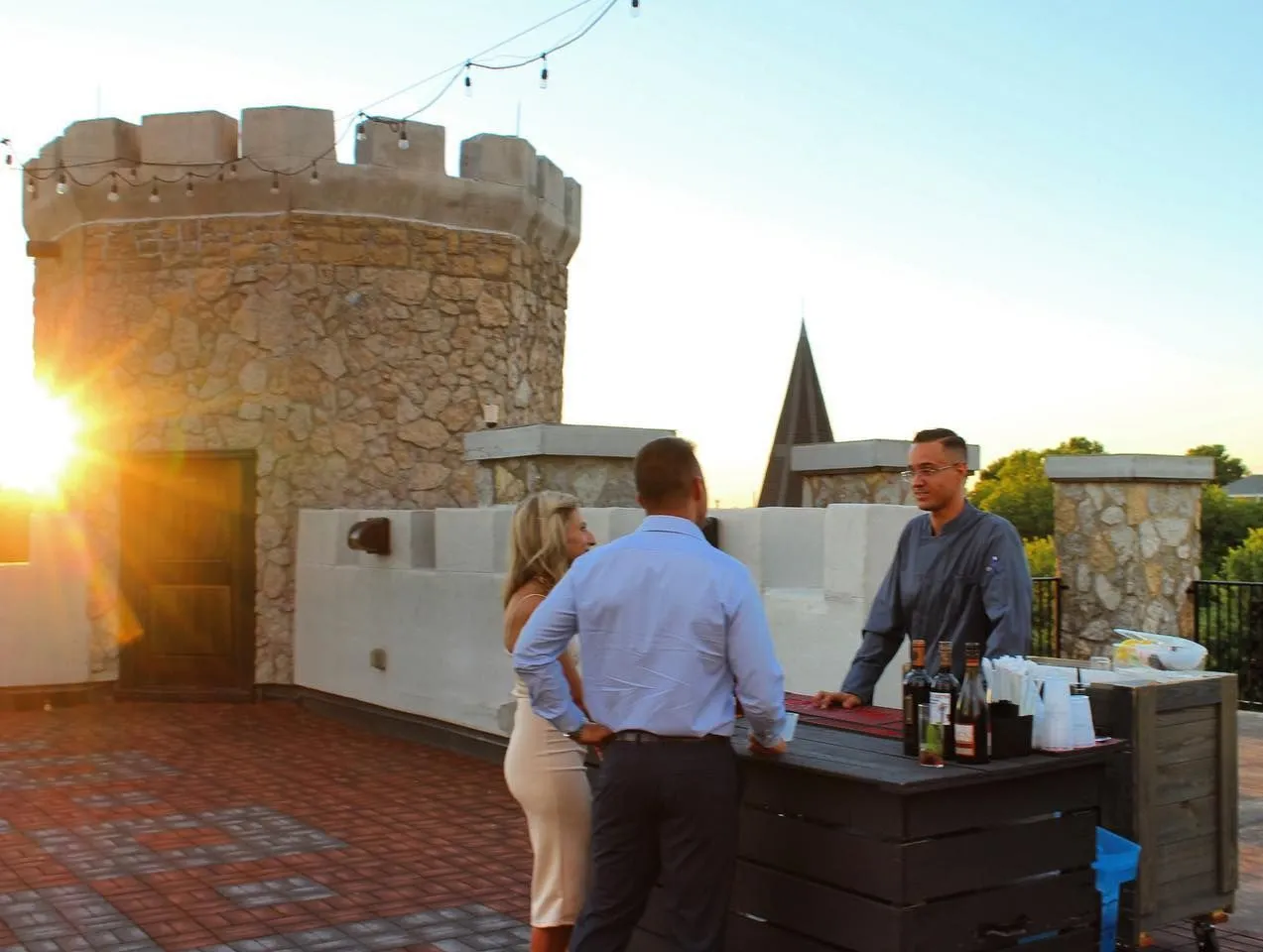 Rooftop at Castle Farm at The Kentucky Castle