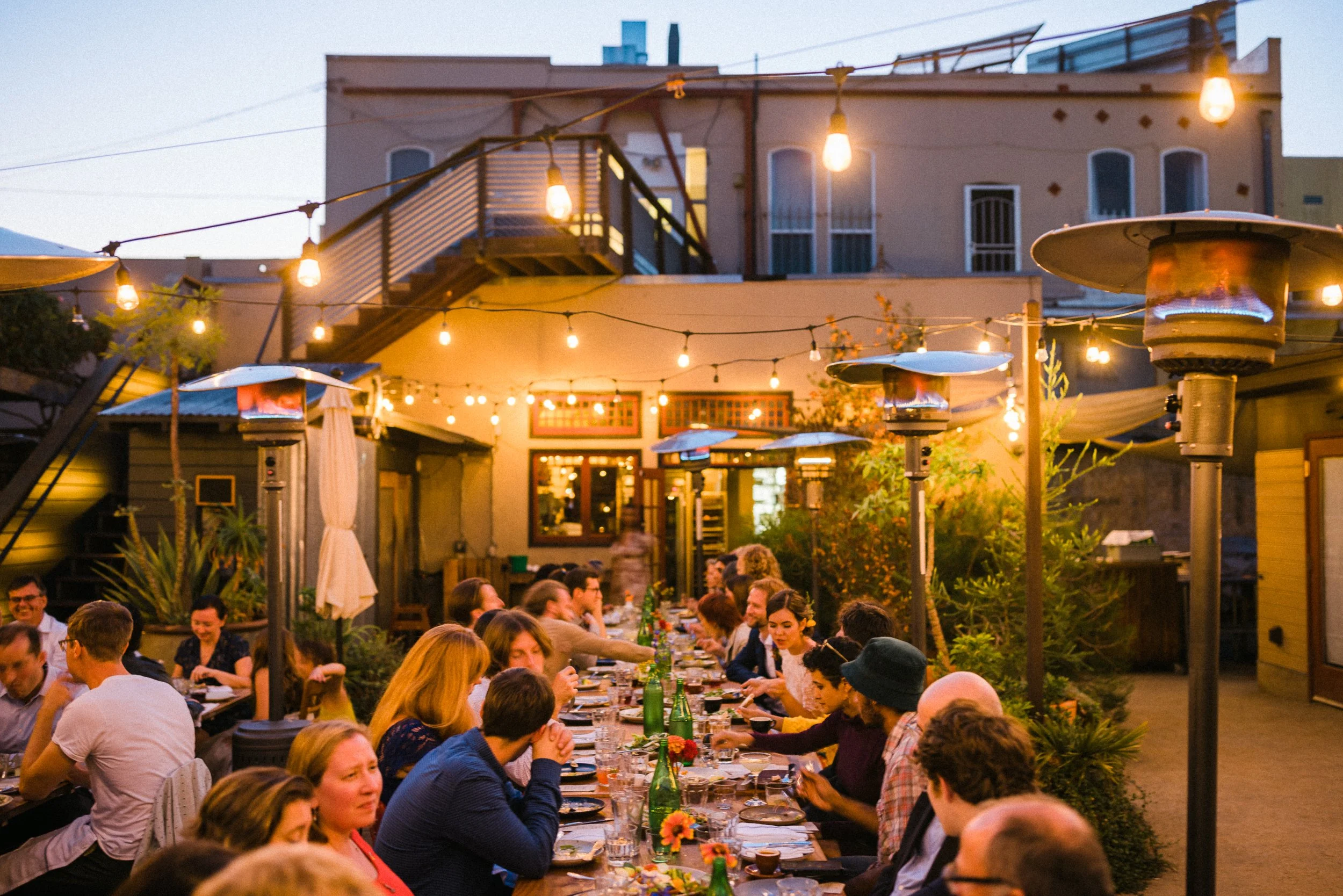 Pizzaiolo private dining