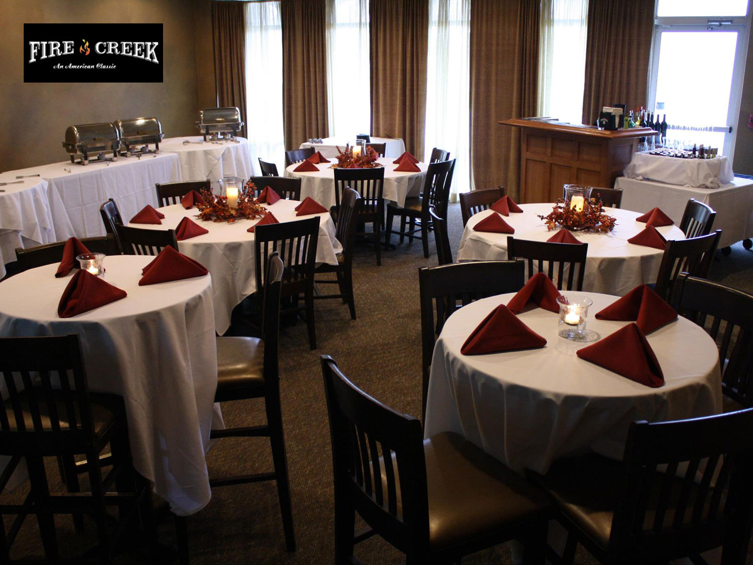 Banquet Room at Fire Creek