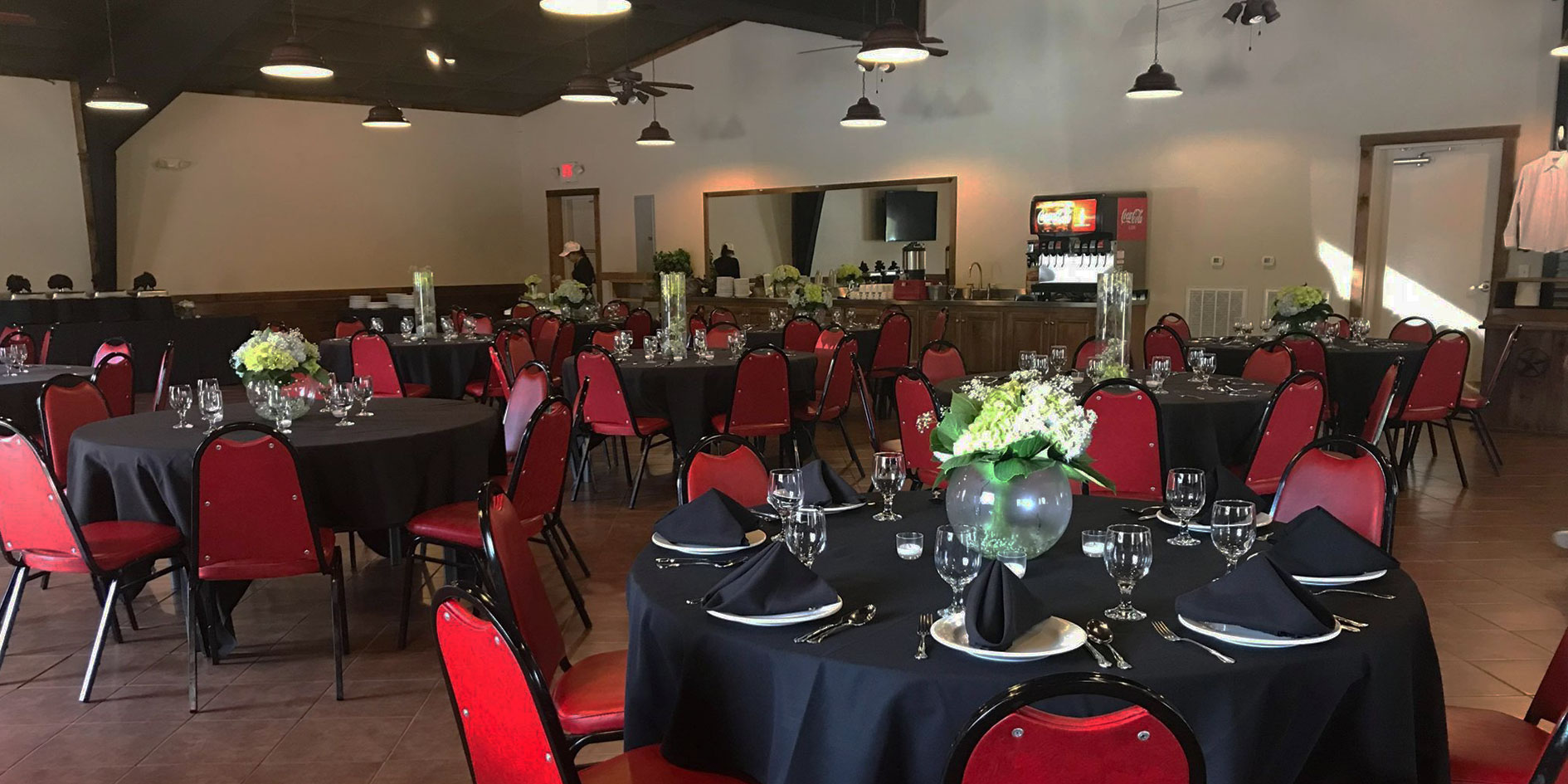 Banquet Room at Midway BBQ