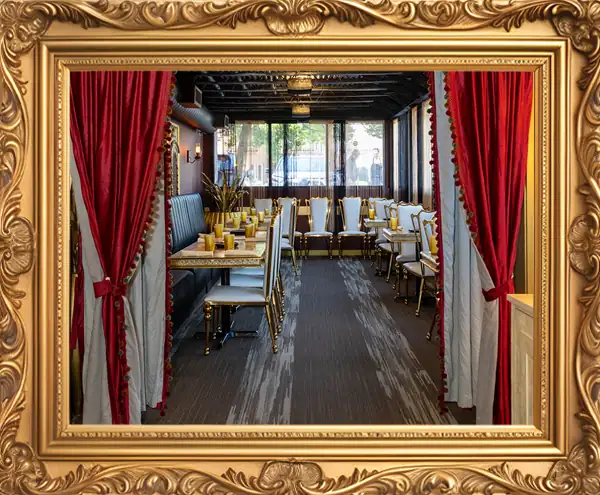 Mehfil Room at Maharani Palace Fine Indian Cuisine & Bar
