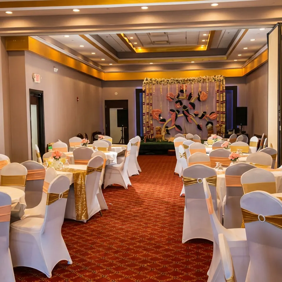 Banquet Hall at Golconda Indian Restaurant & Banquets
