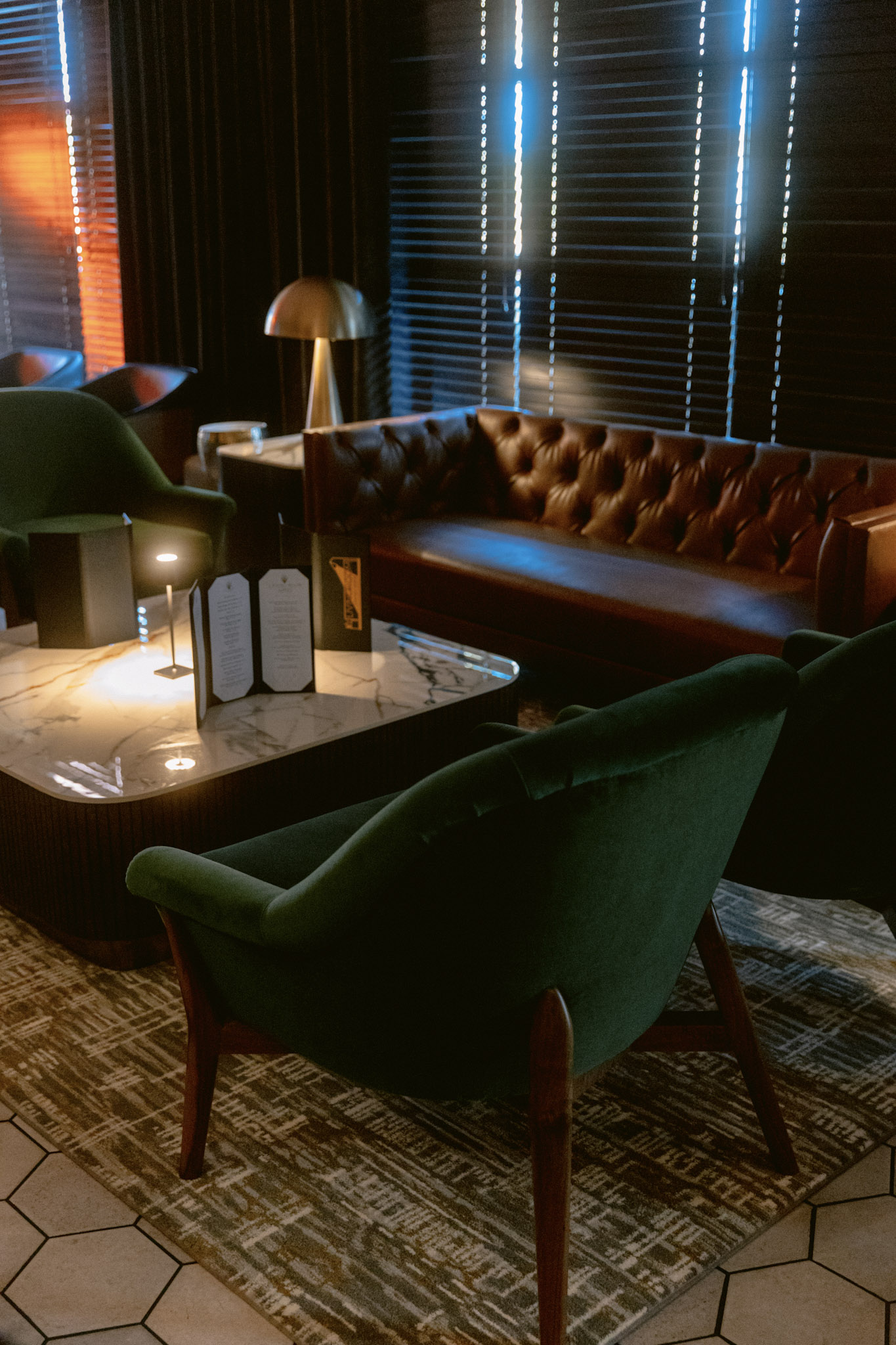 The Dinner Room at Coop 303 & Living Room Lounge