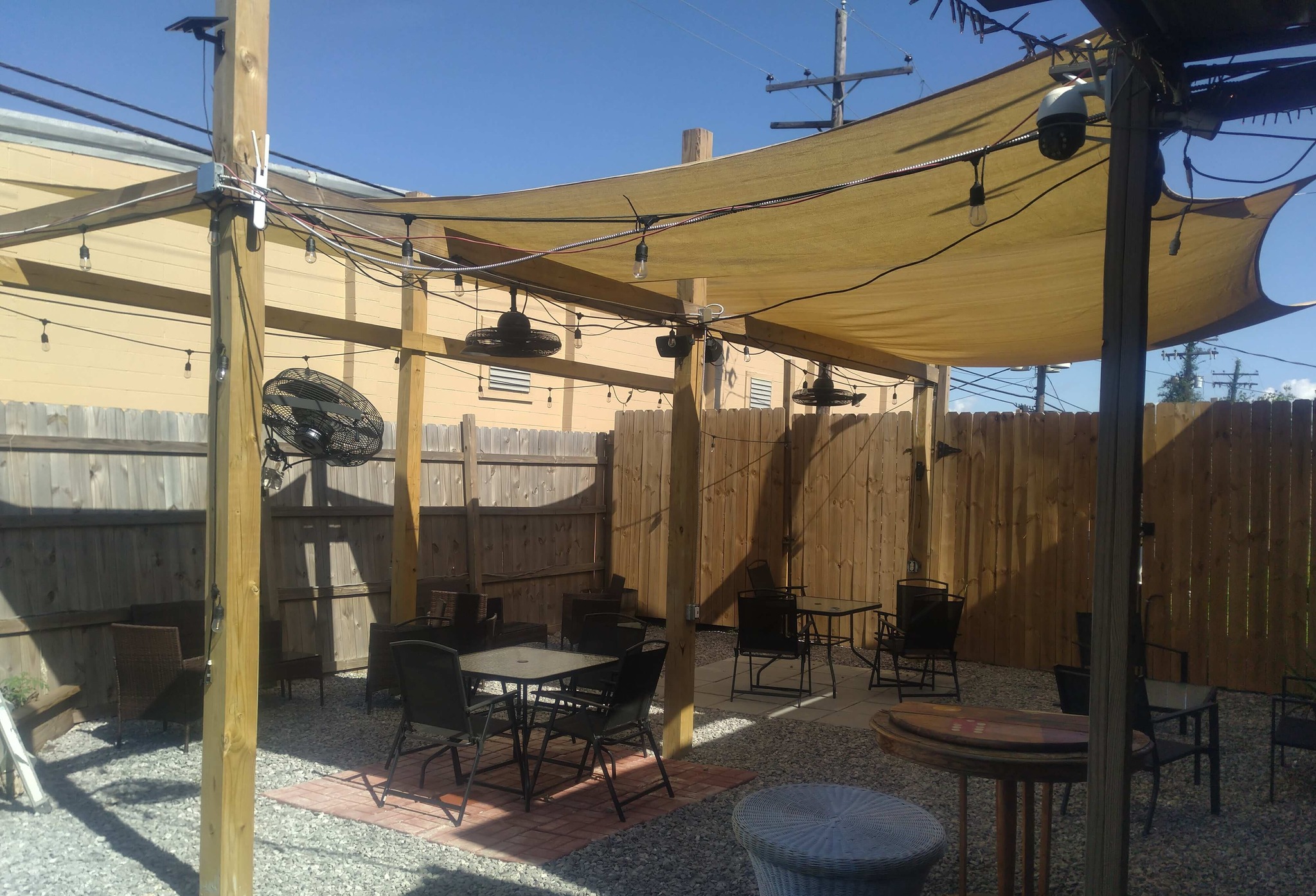 Patio at The Smokey Pit