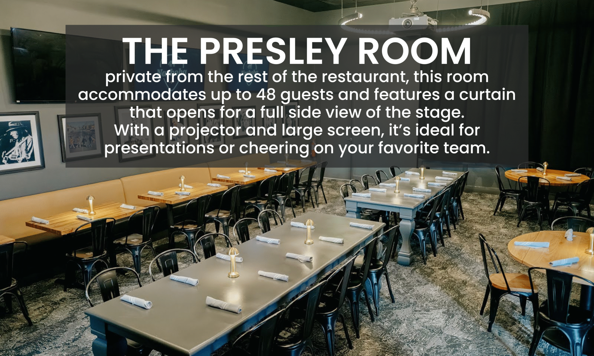 Presley Room at Nashoba