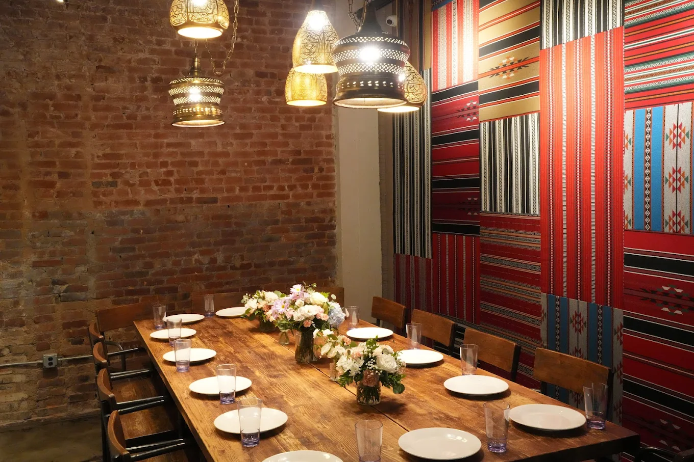 Zamzam Mediterranean Grill private dining