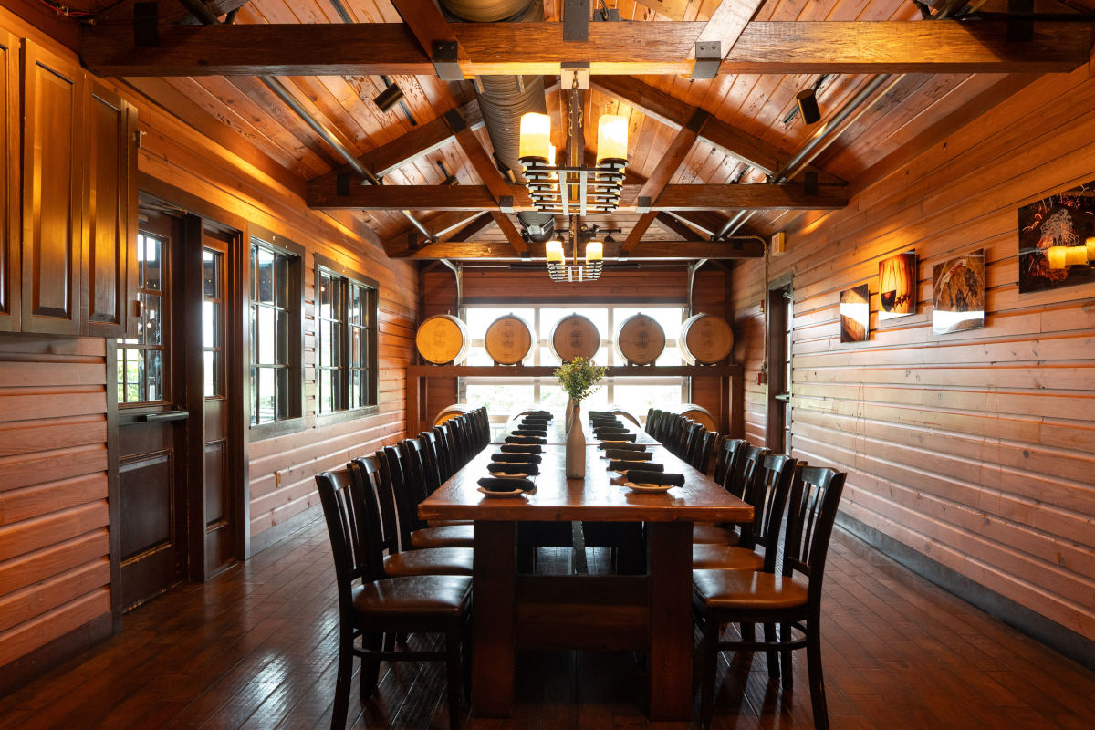 Barrel Room at EdgeWild Restaurant & Winery