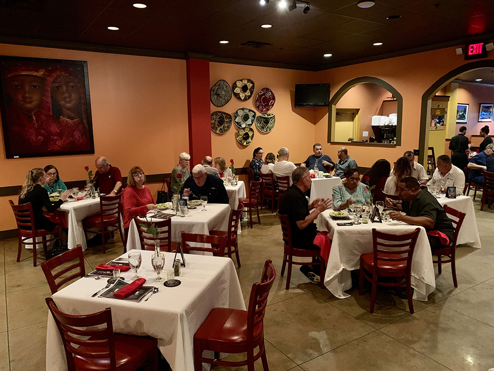 Semi-Private Indoor Dining Area at Don Juan's Restaurant