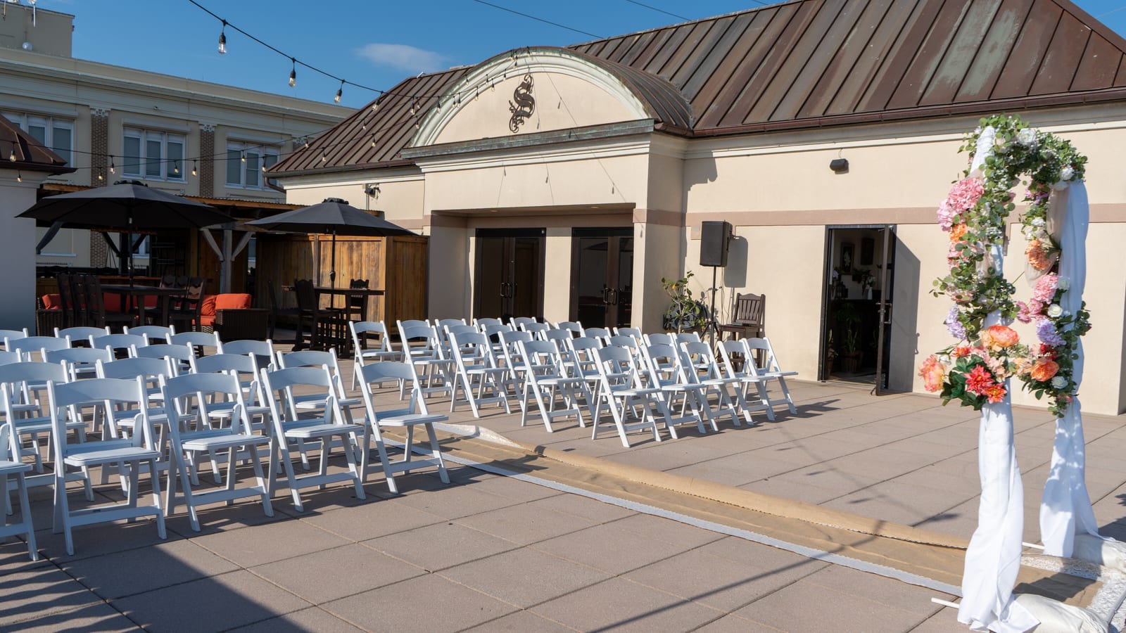 Rooftop Terrace at La Cocina at The Cellar Upstairs