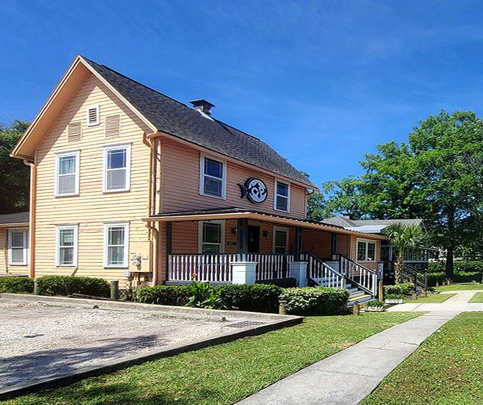 The Pink House at OP Fish House and Oyster Bar